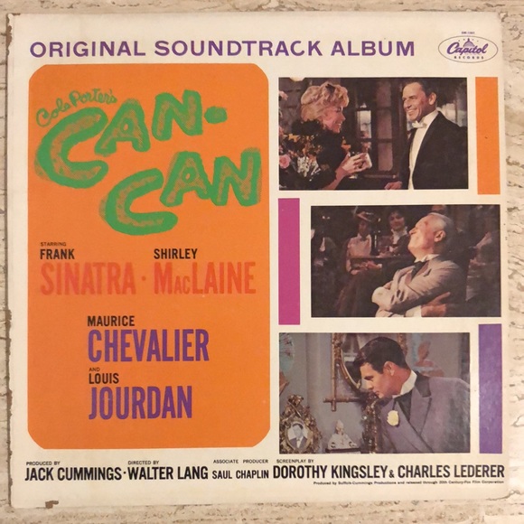 Shirley McLaine Frank Sinatra Cole Porter Vinyl Album Can-Can Soundtrack - Picture 6 of 7